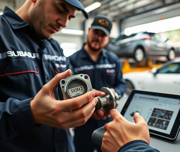 Jak sprawdzić numer seryjny części w serwisie Subaru Zabrze?