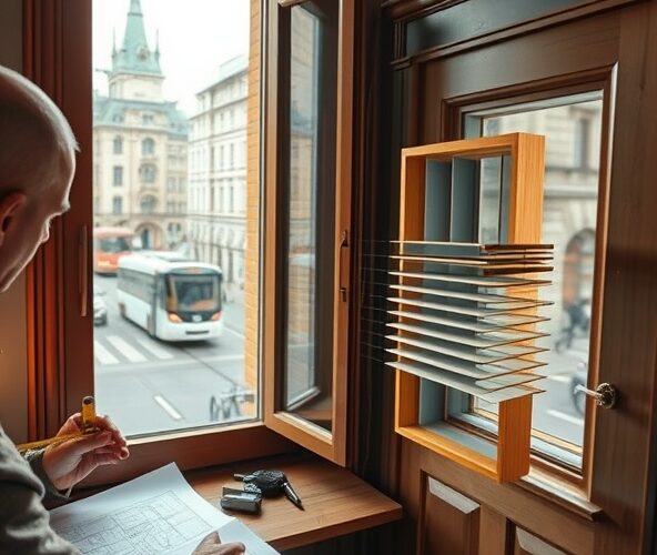 Jak w kamienicy w Łodzi zamówić okna na wymiar tłumiące hałas?