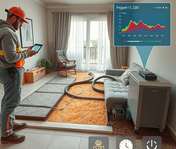 Jak oszacować czas i koszt osuszania podposadzkowego w mieszkaniu?