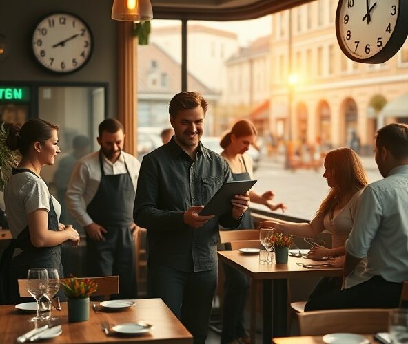 Jak właściciel restauracji w Grodzisku zapewni obsadę bez nadgodzin?