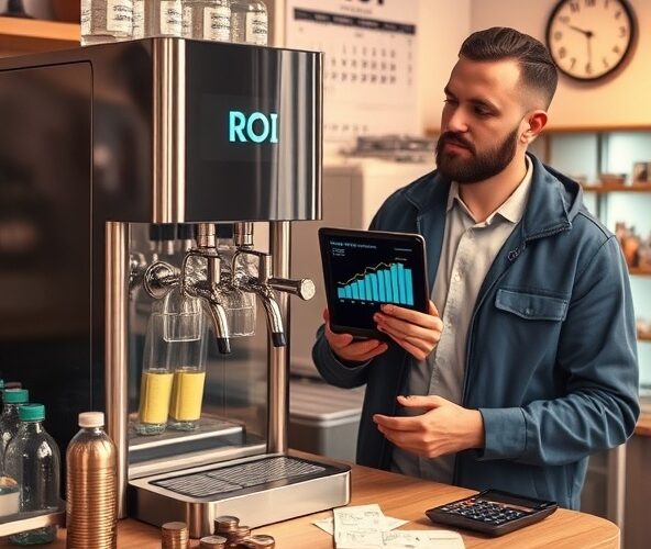 Jak szybko zwróci się nalewarka automatyczna do płynów w JDG?