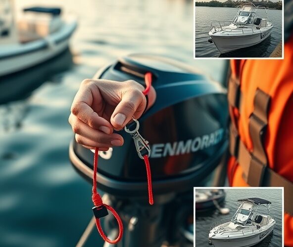 Jak właściciel łodzi może przetestować zrywkę silnika zaburtowego pod kątem niezawodnego odcięcia zapłonu przed zakupem?