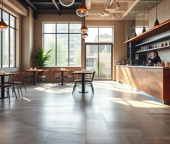 Beton szlifowany na podłogę czy gres w kawiarni — co jest trwalsze?