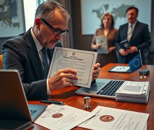 Jak notariusz zweryfikuje europejskie poświadczenie dziedziczenia?