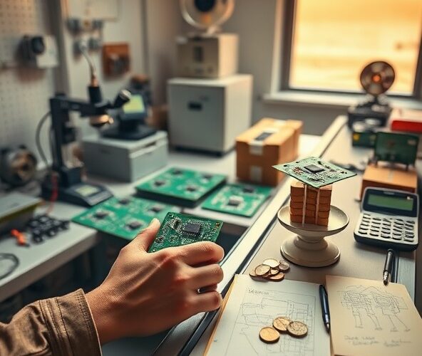 Czy montaż elektroniki w JDG obniży koszty przy 10–500 sztuk?