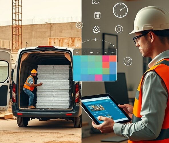 Odbiór styropianu: jak mała firma budowlana zautomatyzować zgłoszenia i harmonogramy?