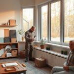 parapety wewnętrzne zielonka