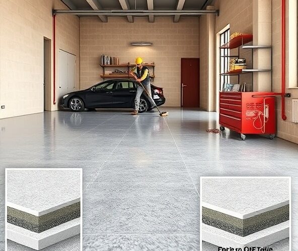 Jak wybrać posadzki z żywicy do garażu z ogrzewaniem podłogowym, by uniknąć pęknięć i odspajania?