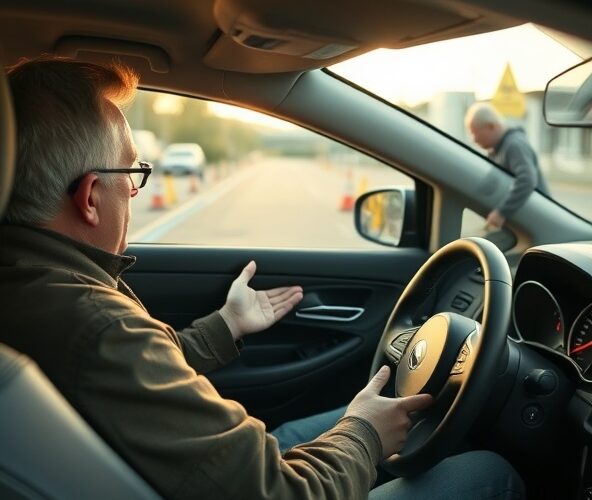 Czy prawo jazdy na automat ułatwi zdanie egzaminu 40‑latkowi bez doświadczenia?