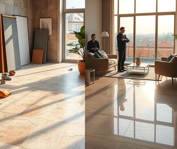 Czy renowacja podłóg kamiennych w Warszawie przed sprzedażą mieszkania zwiększy cenę i skróci czas znalezienia kupca?