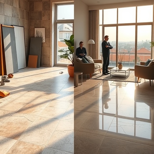 renowacja podłóg kamiennych warszawa