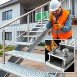 stopnie metalowe ocynkowane