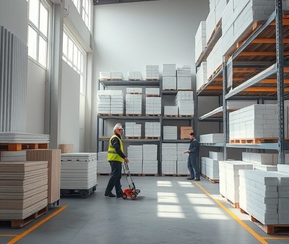 Jak magazynować styropianowe kształtki, by zaoszczędzić miejsce?