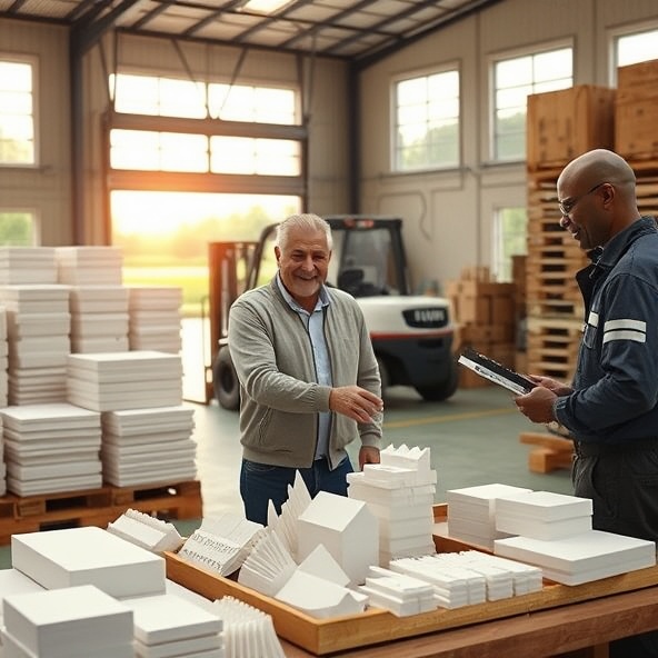 styropianowe kształtki