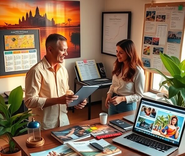 Jak zwiększyć przychody z wycieczek do Kambodży w małym biurze?