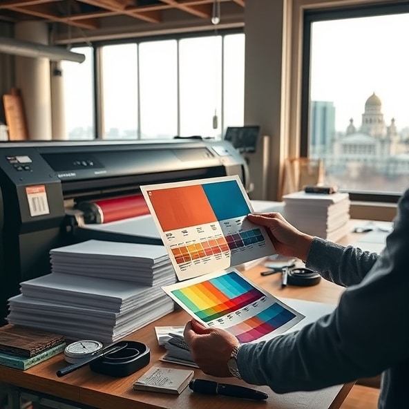 wydruki plakatów warszawa