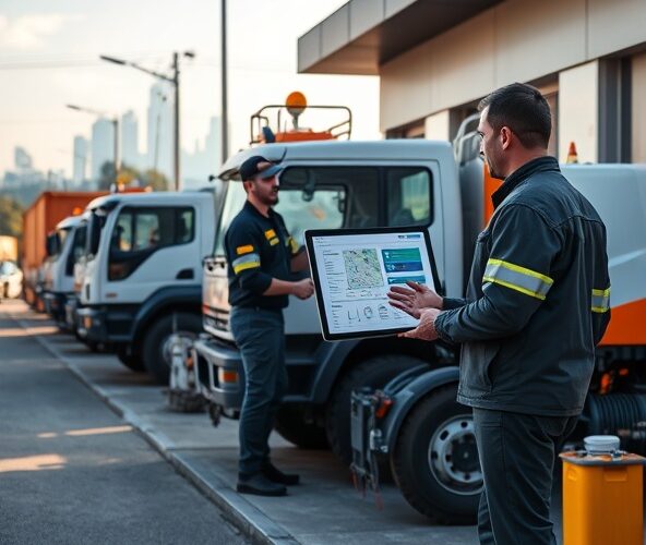 Gdzie wynająć zamiatarki drogowe z telematyką i serwisem w cenie?