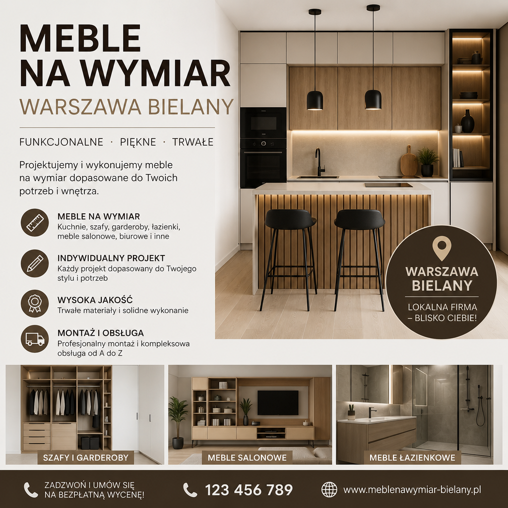 meble na wymiar warszawa bielany